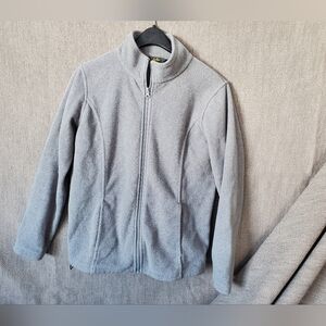 Cabela's Heather Gray Fleece Jacket